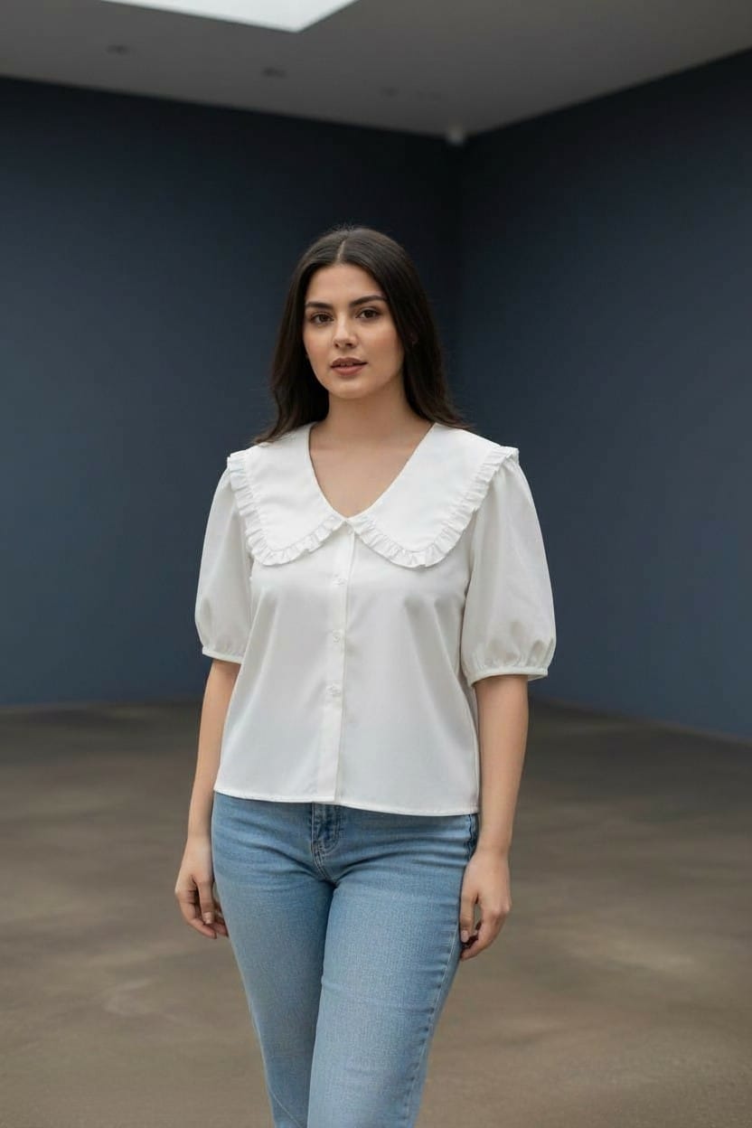 “Meher” Ruffle Collar 